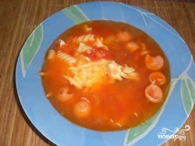 Італійський суп із ковбаскою