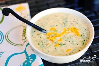 Italian cheese soup
