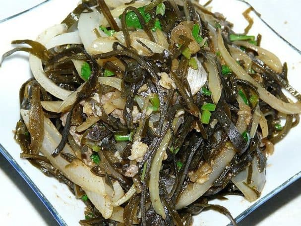 Fried seaweed