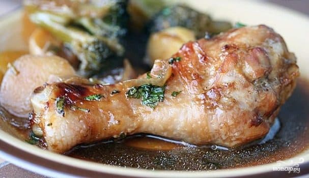 Жареные куриные ножки на сковороде
