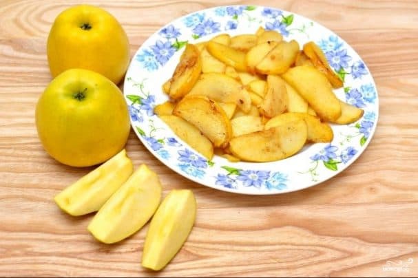 Смажаныя яблыкі