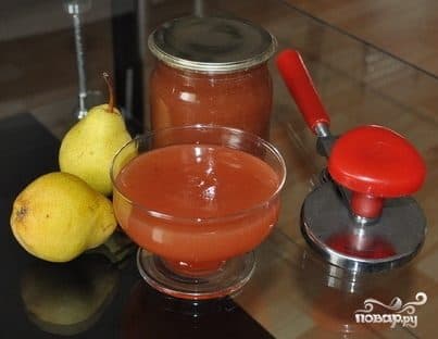 Pear jelly