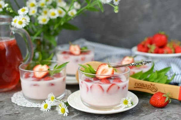Yogurt jelly