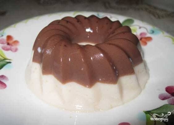 Жэле з малака і какао