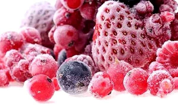 Jelly from frozen berries