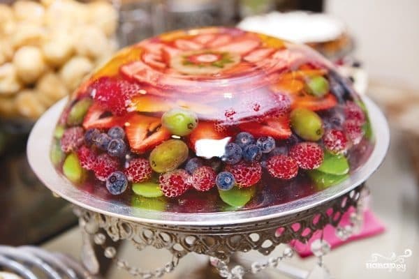 Желе з фруктами