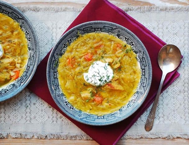 Yellow borscht