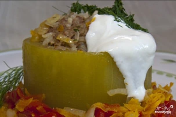 Кабачки фаршированные мясом