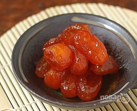 Candied kumquats