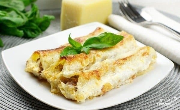 Канелоні з фаршам