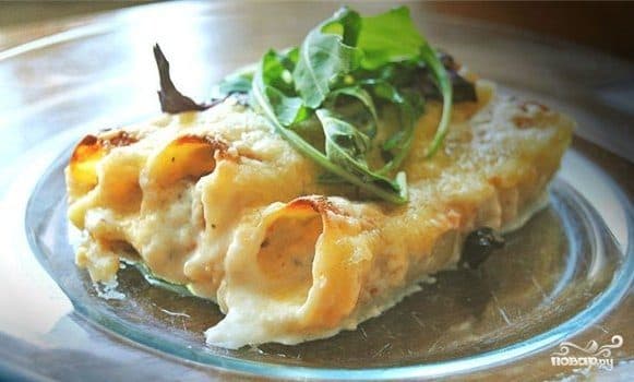 Каннеллоні з сиром маскарпоне