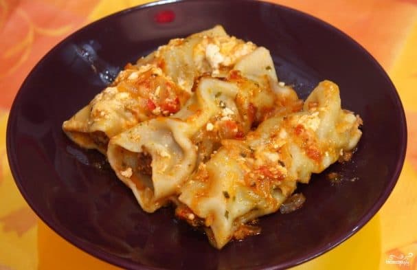 Cannelloni in a multicooker