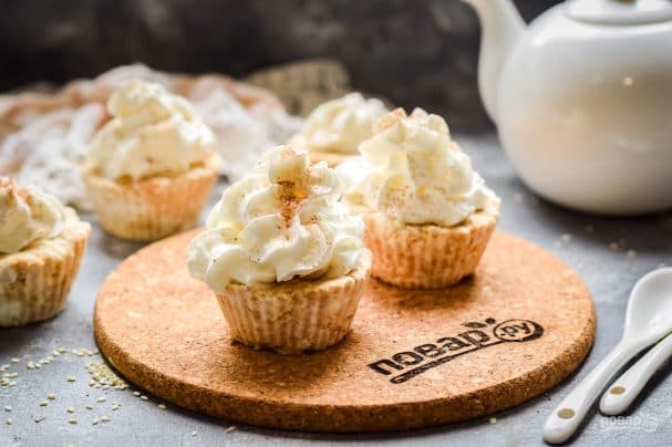 No-bake cookie cupcakes