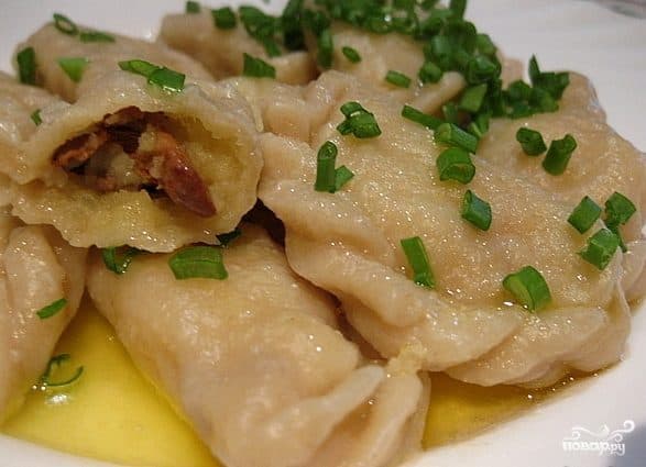 Капустныя пельмені