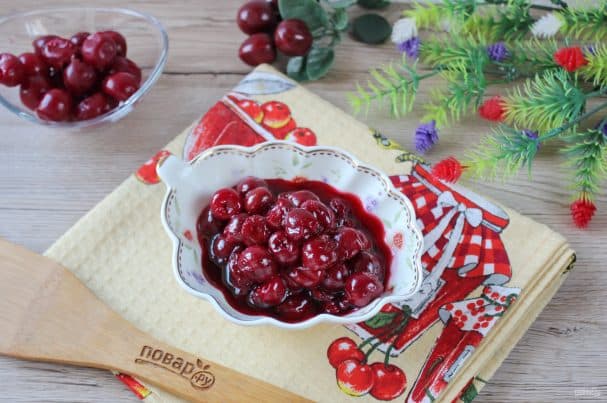 Карамелізаваная вішня
