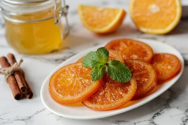 Карамелізовані апельсини