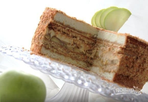Карамельны мус для торта