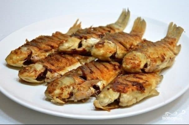 Карась смажаны