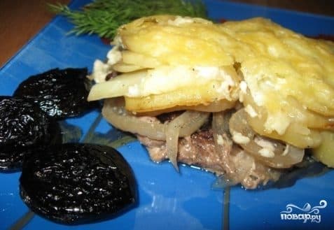 Royal-style potatoes