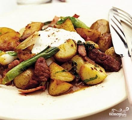 Картофель з печанню