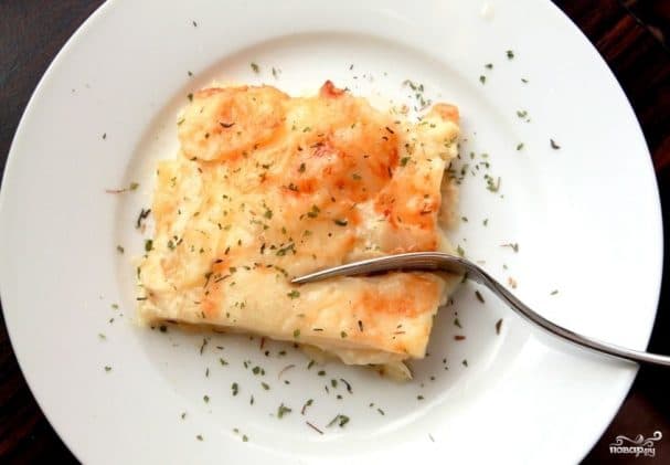 Potatoes in milk