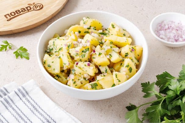 Potato salad as a side dish