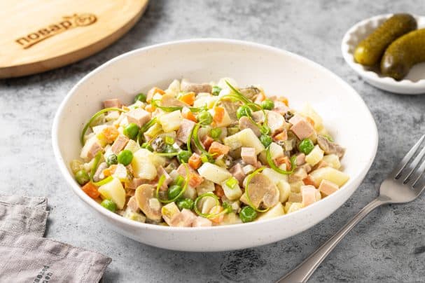 Russian-style potato salad