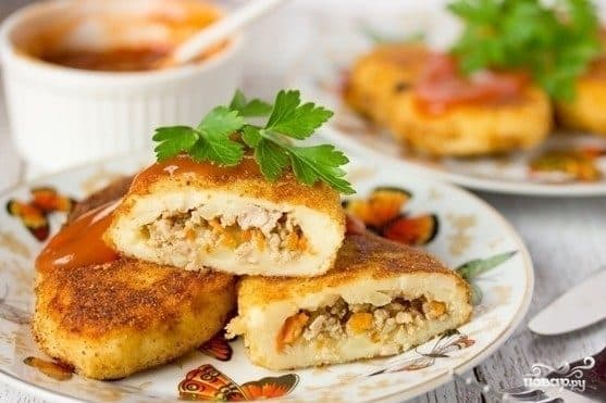 Картоплянікі з фаршам