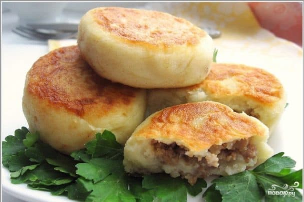 Картопляники з капустою