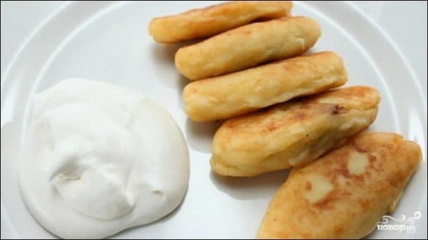 Potato pancakes with meat