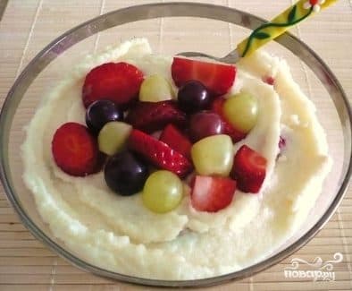 Манна каша в мультиварці