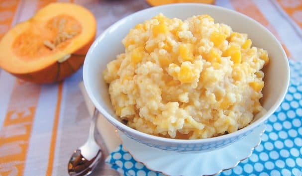 Porridge with pumpkin in a multicooker