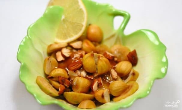 Chestnuts with honey