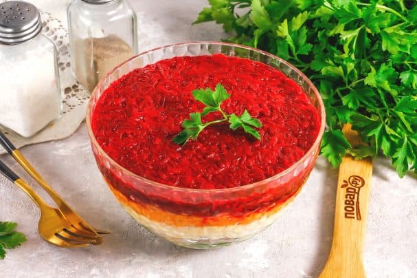 Кета сельдзь пад шубой