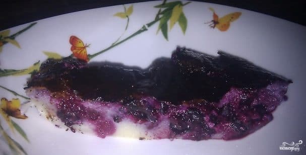 Клафуті з малінай