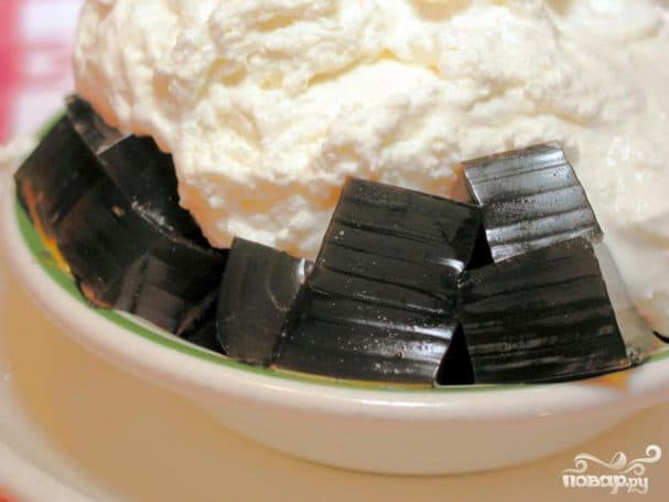 Coffee jelly