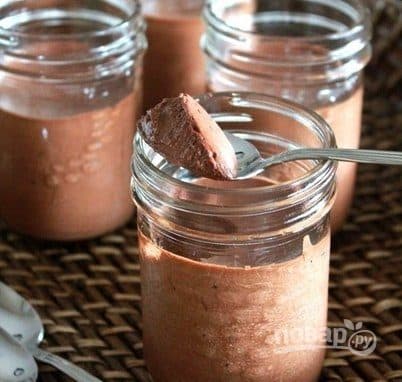 Coffee mousse for cake