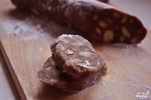 Cookie dessert sausage