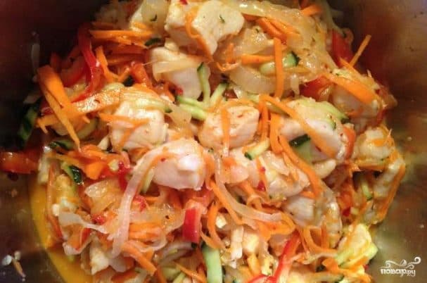 Korean-style scallops