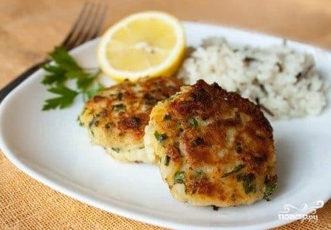 Котлеты из фарша трески