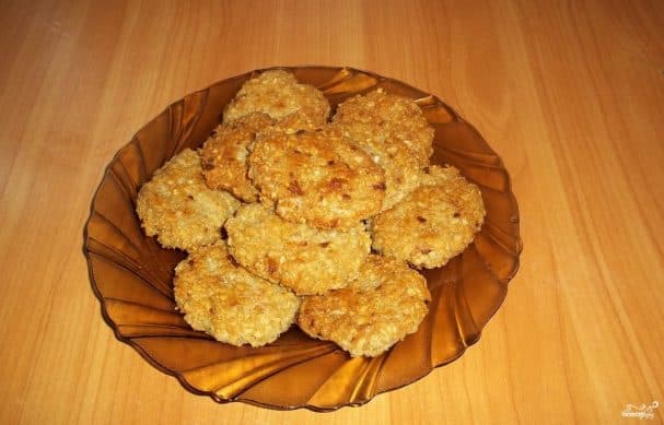 Кацлеты з геркулесу