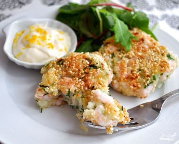 Shrimp cutlets