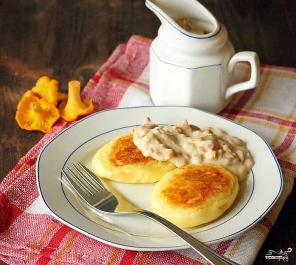 Chanterelle cutlets