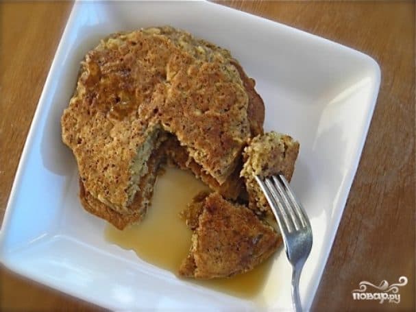 Кацлеты з аўсяных хлопяў