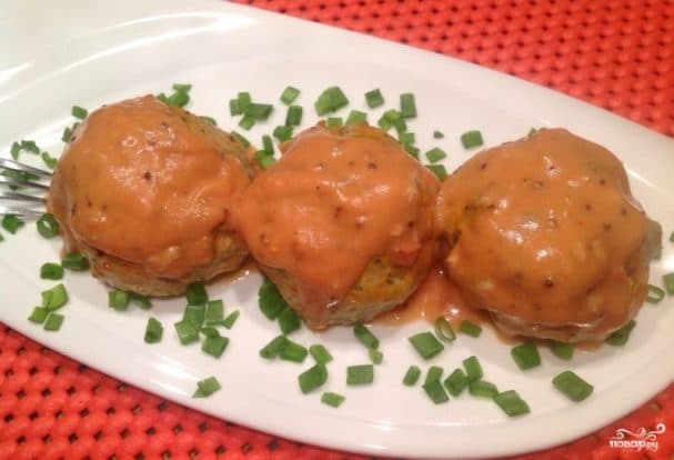 Chicken-pork cutlets