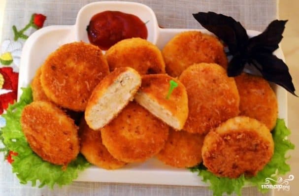 Курыныя цмачкі без хлеба