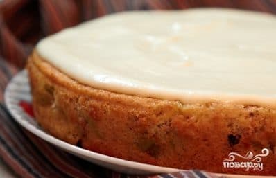 Cream for apple charlotte