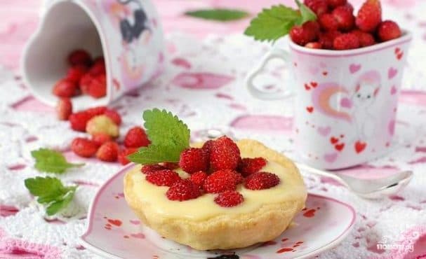 Cream for tartlets