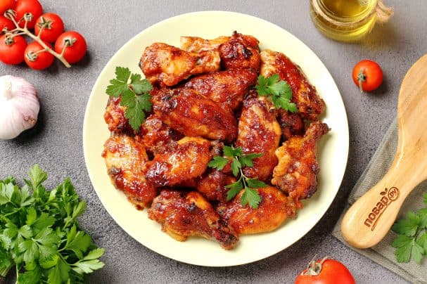 Honey Glazed Chicken Wings