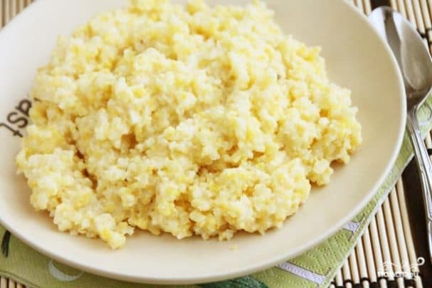 Кукурудзяна каша в міквасовій печі